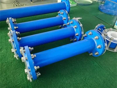 PTFE foderato dritto